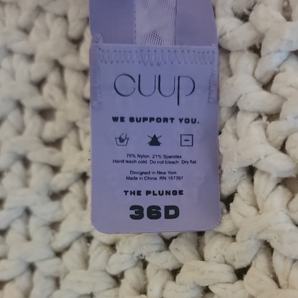 CUUP Amethyst Mesh Underwire Bra - Picture 2 of 4